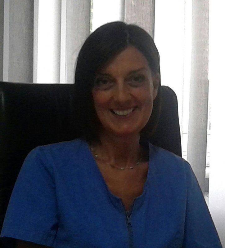 La Dott.ssa Angela Bianco Morghet nel suo studio